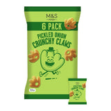 M&S M&S Pickled Onion Crunchy Claws Multipack Snack 6 Pack- Buy online at McGrocer