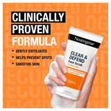 Neutrogena salicylic acid face scrub 150ml, imported from the UK