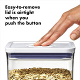 OXO POP Big Square storage container 2.6L, imported from the UK