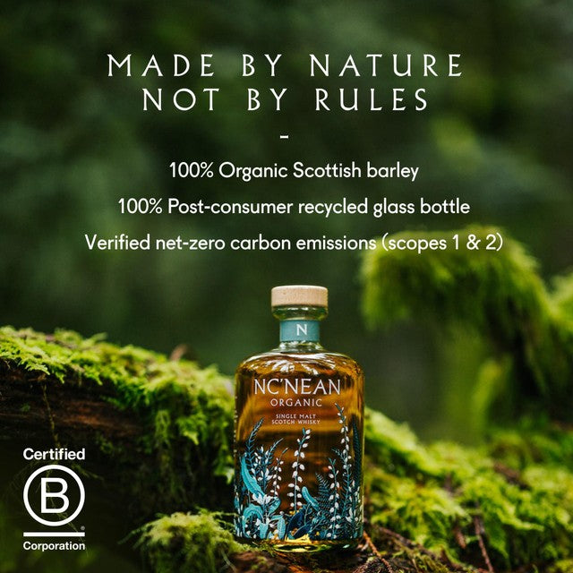 Nc'nean single malt scotch whisky 70cl, imported from the UK