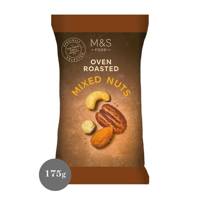 M&S M&S Oven Roasted Mixed Nuts 175g- Buy online at McGrocer