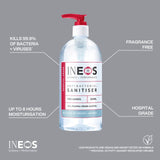 INEOS hand sanitiser gel 500ml, UK version