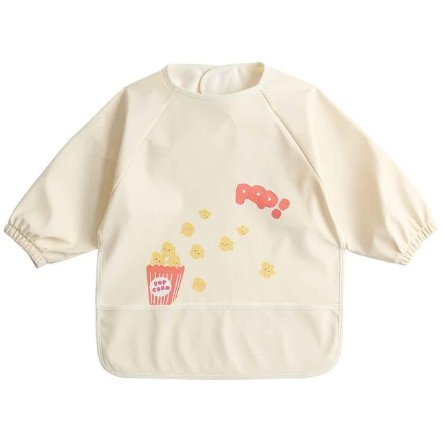 M&S baby bib popcorn dribble 2-3 years - British product