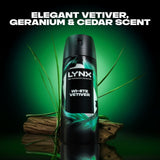 Lynx White Vetiver deodorant body spray 150ml, UK version