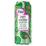 Itsu ginger lime sparkling water (British brand)