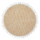 Natural Elements hessian placemats set of four, imported from the UK