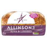 Allinson's Soya and Linseed sliced seeded bread 750g - British product
