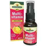 M&S Natures Aid Multivitamin Oral Spray Orange & Lemon Flavour Vitamin Supplement 30ml- Buy online at McGrocer