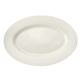M&S Mikasa Cranborne Stoneware Oval Serving Platter 39cm- Buy online at McGrocer