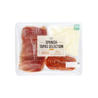 M&S Spanish Tapas Selection Party Food Platter 118g