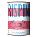 Crispino Pomodori Ciliegine cherry tomatoes in tomato juice (British brand)