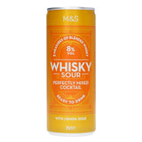M&S Whisky Sour canned cocktail 250ml (British brand)