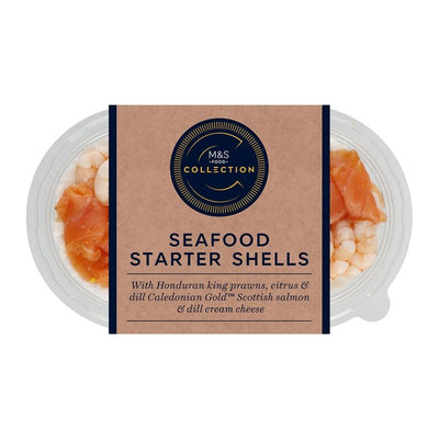 M&S Collection Seafood Starter Shells 148g