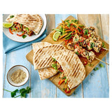 Warburtons soft white pitta breads 4 pack (British brand)