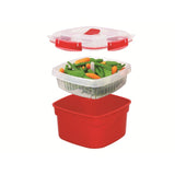 Sistema Plastic Microwave Steamer 2.4L (British brand)