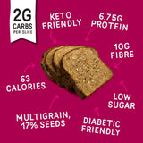 Fitbakes Keto Bread 190g - British product