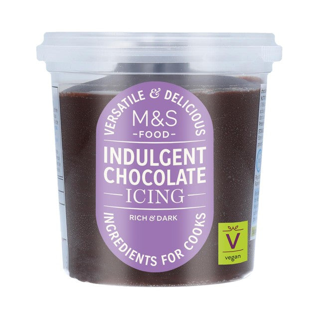 M&S chocolate icing 400g, imported from the UK