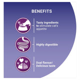 Purina One wet cat food Mini Fillets Selective Palate 8 x 85g, imported from the UK