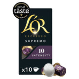 M&S L'OR Espresso Supremo Intensity 10 Coffee Capsules 10 Pack- Buy online at McGrocer
