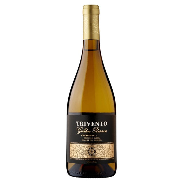 Trivento Golden Reserve Chardonnay white wine (British brand)