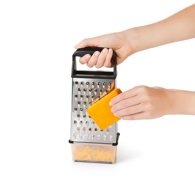 OXO Softworks Box Grater, imported from the UK