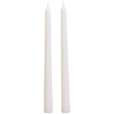 M&S tapered dinner candles white 25.5cm - British product