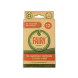 M&S Fairy Eco Compostable Compressed Dish Cleaning Sponges 12 Pack- Buy online at McGrocer
