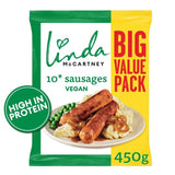 M&S Linda McCartney 10 Vegetarian Sausages Frozen Sausage Links 454g- Buy online at McGrocer