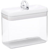 M&S flip-tight storage jar White Mix 1.8L, imported from the UK