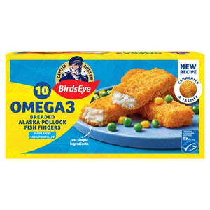 Birds Eye Omega 3 Breaded Fish Fingers Frozen Fish Fingers 280g