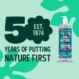 Faith In Nature lavender geranium body wash 1L - British product