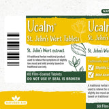 Natures Aid St John's Wort Tablets 60 Pack, imported from the UK