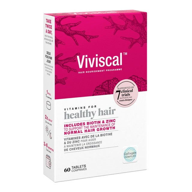 Viviscal hair regrowth tablets 60 tablets (British brand)