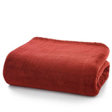 M&S Deyongs Snuggle Touch Throw Crimson Microfibre Throw 140x180cm- Buy online at McGrocer