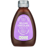 M&S Belgian milk chocolate dessert sauce 300g, imported from the UK