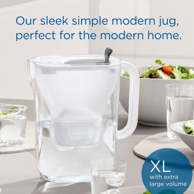 Brita Style XL Grey water filter jug 3.6L - British product