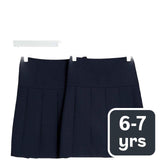 M&S M&S 2-Pack Pleated Skirt Navy Girls' School 6-7 Years- Buy online at McGrocer
