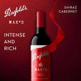 Penfolds Shiraz Cabernet red wine 75cl, imported from the UK