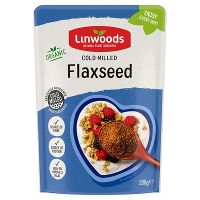 M&S Linwoods Milled Organic Flaxseeds 200g- Buy online at McGrocer