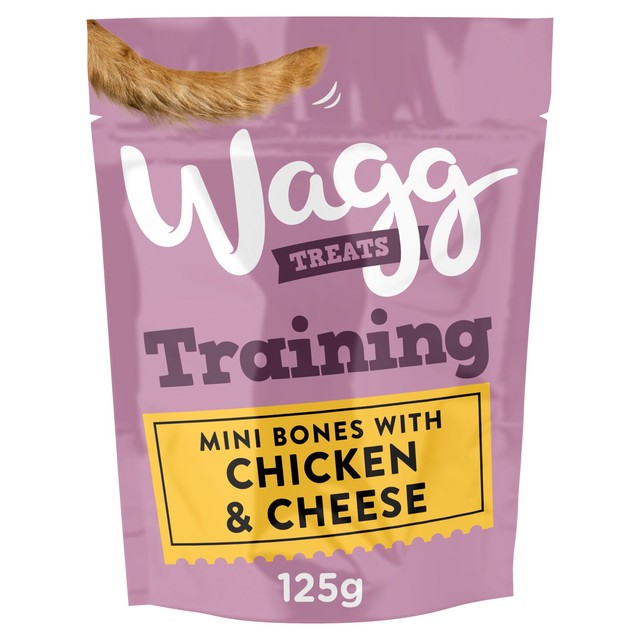 Wagg Training Dog Treats with Chicken & Cheese 125g (British brand)