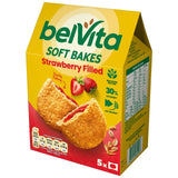 Belvita strawberry soft bakes breakfast biscuits - British product