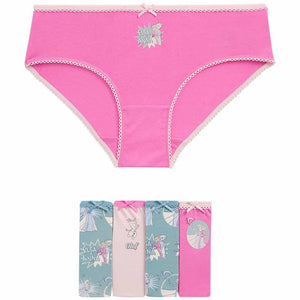 M&S Girls Disney Frozen Knickers Multi 4-5 Years Pack of 5