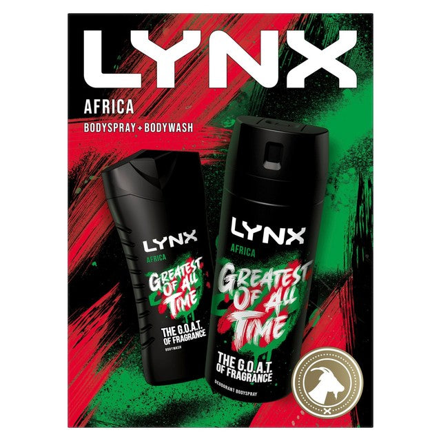 Lynx Africa Duo Gift Set 435g, UK version