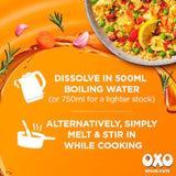 Oxo chicken stock pots 4 x 20g, imported from the UK
