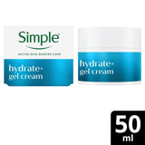 M&S Simple Hydrate+ Gel Cream Facial Moisturiser 50ml- Buy online at McGrocer
