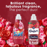 Surf Peony & Rose laundry detergent 648ml (British brand)