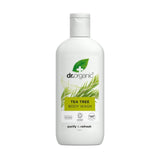 Dr Organic tea tree body wash 250ml - British product