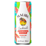 Malibu Strawberry Daquiri canned cocktail 250ml, imported from the UK