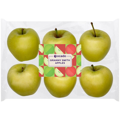 Ocado Granny Smith Apples Fresh Apples 6 Pack