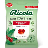 M&S Ricola Eucalyptus Cherry Lozenge Sugar Free Cough Drops 70g- Buy online at McGrocer